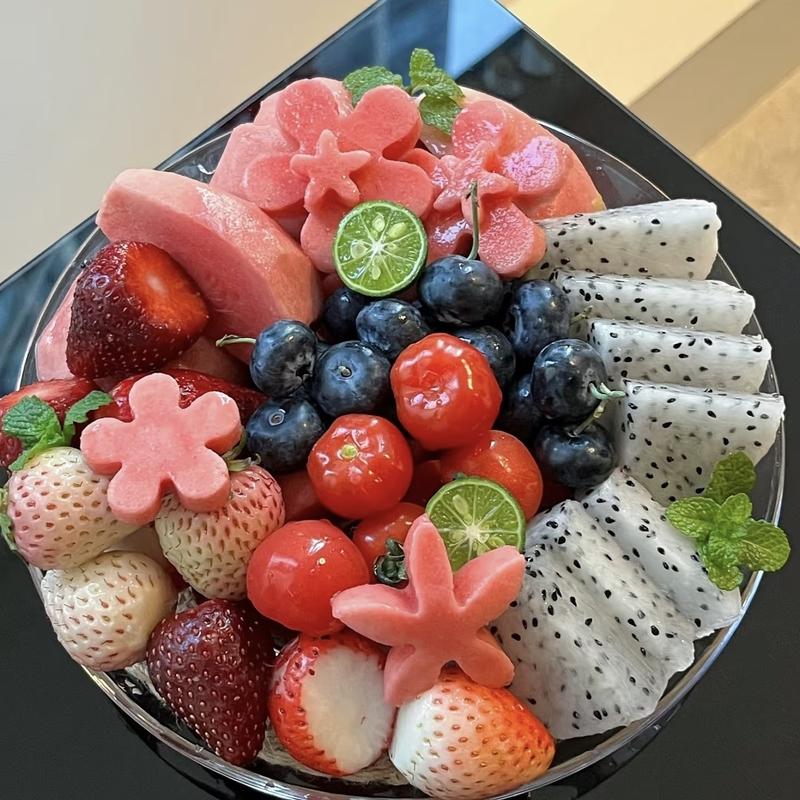 one serving of fruit platter